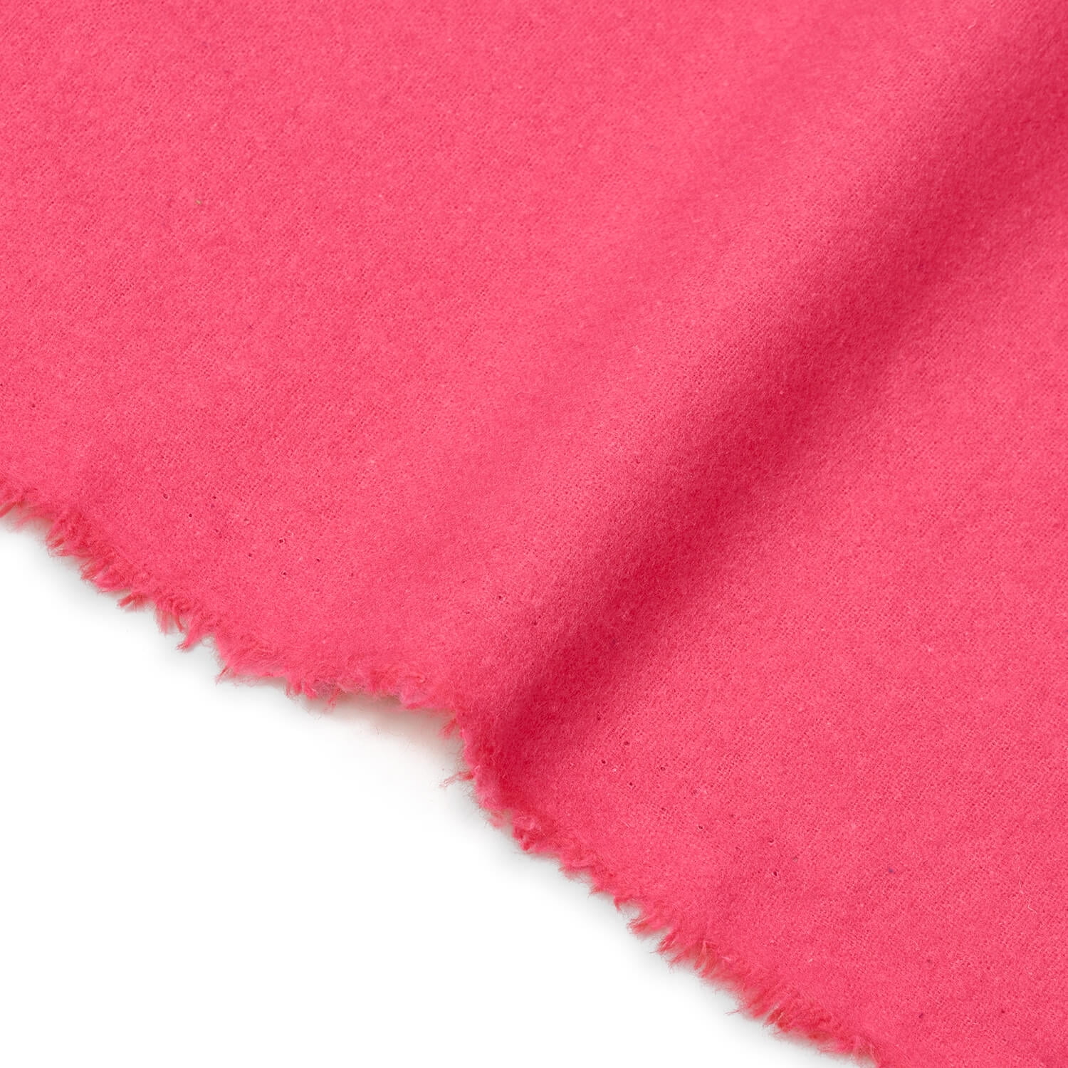 Cotton Flannel Fabric (5 oz) 100% Hypoallergenic 44/45 Inch Insulating By The Yard For Sewing Apparel, Accessories, & Décor - Fuchsia (10 Yards)