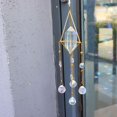 thumbnail image 1 of Carillón De Cristal Carillón de viento de cristal Hexágono Metal Sol Colgante Adorno Hogar Jardín Decoración (A) Wdftyju Libre de BPA, 1 of 4
