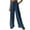 Blue, variant on Lounge Pants Women Wide Leg Pants Women's Long Pants Wide Leg Workwear Casual And Business Pants With Pockets