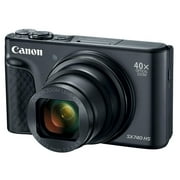 Canon Powershot SX740 HS Compact Camera with 20.3 MP, 4x Digital Zoom, Black (International Version)