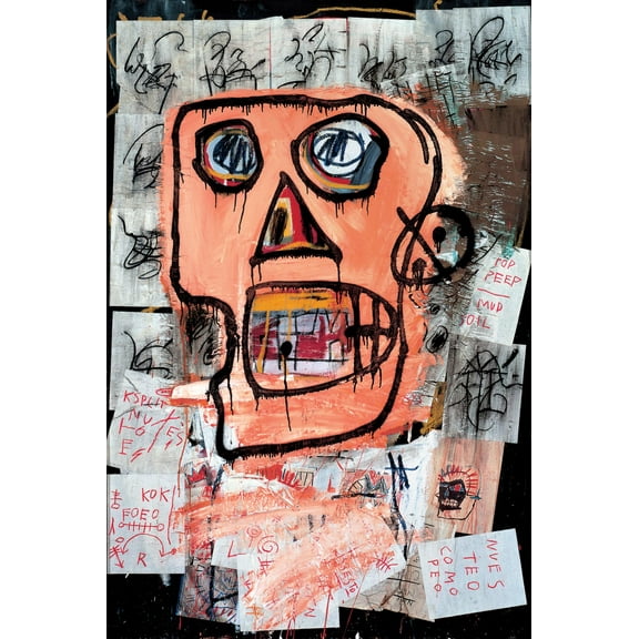 Art.com Untitled Giclee Print by Jean-Michel Basquiat, 16" x 24"