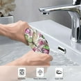 thumbnail image 5 of Kll Butterflies2 Ultra Absorbent & Soft Hand Towels For Bath, Hand, Face, Gym And Spa-27.5x16in, 5 of 9