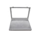 thumbnail image 1 of Caja de almacenamiento de terciopelo para exhibición de joyas, organizador de anillos, pulseras, bandeja para pendientes, soporte de moda, Almacenamiento y organización del hogar Gris Collar Medio Advancent HA079786-04, 1 of 6