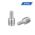 thumbnail image 3 of Uxcell Lot de 9 M5x10mm à M10x10mm Double Extrémité Tige Filetée en Acier Inoxydable 304, 3 of 6