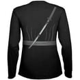 thumbnail image 2 of Halloween Ninja Assassin Costume Womens Long Sleeve T Shirt, 2 of 2