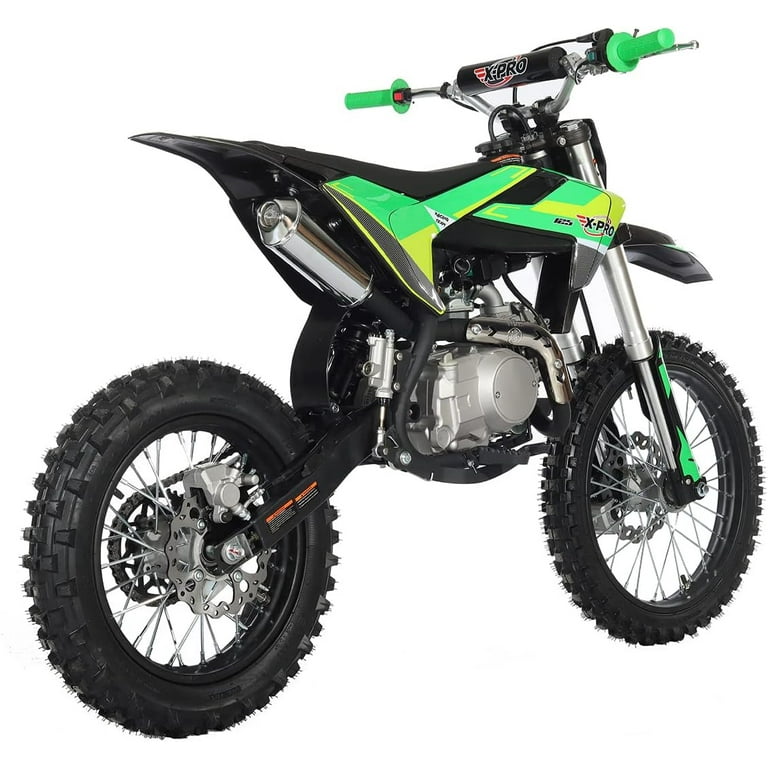 X-Pro 125cc Dirt Bike, Automatic Transmission, Electric Start, 17