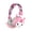 Pink, variant on Fashionable Cartoon Purple Kuromi Wireless Connecting Over-Ear Headphones, Stereo Music Noise-Canceling Gaming Headphones