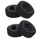 thumbnail image 1 of Cubo de metal 4pcs rc, con kit de neumáticos de goma, adecuado para piezas de actualización de automóviles mn86k 1 / 12 RC, 1 of 10