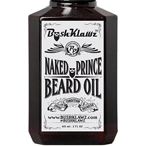 Naked Prince Scent Free Beard Oil Conditioner Premium Beard Moisturizer