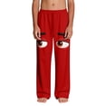 thumbnail image 4 of Tween Boys Cartoon Bored Expression Sweatpants Relaxed Fit Straight Leg Bottoms for School Lounge, 4-13Y, 4 of 9