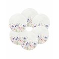 thumbnail image 7 of 15 Inch Round Placemats Set of 6, Spring Floral Non Slip Heat Insulation PP Table Mats, Watercolor Summer Botanical Flowers Washable Place Mats for Kitchen Dining Party Table Decor, 7 of 7