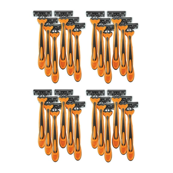 Generic Triple-Blade Razors - 24 Pack