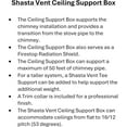 thumbnail image 5 of Ceiling Support Box Class-A, All Fuel 8 Chimney Systems, 5 of 7