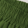 thumbnail image 5 of UVEASISHA Linen Shorts for Women Drawstring High Waisted Lightweight Shorts Summer Beach Vacation Short Pants with Pockets Green XL, 5 of 9