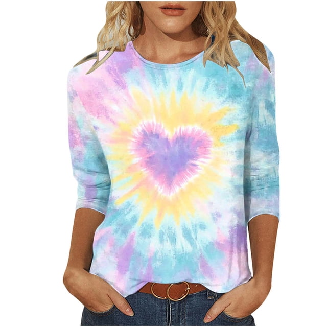 T-Shirt Imprimé pour Femmes, T-Shirt Graphique Coupe Ample pour Femmes, Haut à Manches Courtes et Col Rond Décontracté, Tissu Doux pour la Maison, les Loisirs, les Rendez-Vous, les Vacances