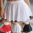 thumbnail image 4 of Women Costume Pleated Skirt A-Line Lingerie Sheer See Through Skirts, 4 of 8