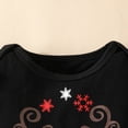 thumbnail image 6 of eczipvz Newborn Baby Girls Christmas Clothes Outfits Infant Reindeer My First Christmas Bodysuit Romper Shorts Clothing Sets Size 6-9 Months, 6 of 9