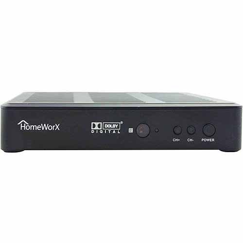 HomeWorx Digital Converter Box 1080p HDTV Media Player (HW180STB