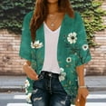 thumbnail image 1 of Xuyuer Cardigan for Women 3/4 Sleeve Lightweight Summer Kimono Cardigan Loose Beach Cover Up 2026 Summer Cardigan Casual V Neck Cute Tops Floral Kimono Summer Short Cover Ups, 1 of 7