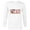 White, variant on Disney Mickey Mouse Lettering Classic - Long Sleeve T-Shirt for Men – Customized-White