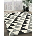 thumbnail image 2 of Ahgly Company Indoor Rectangle Contemporary Carbon Gray Abstract Area Rugs, 7' x 10', 2 of 6