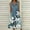 Navy, variant on Ayolanni Casual Dresses for Women Under $15 Pink V-Neck Floral Print Sleeveless Midi Dresses Ladies Dresses 3x