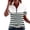 Army Green, variant on Womens Casual Tops Half Zip Pullover Color Block Blouse Stripe Quarter Zipper V Neck Shirts Blue,3xL