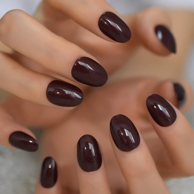 Uñas postizas reutilizables Prensa en las uñas Uñas de gel brillantes de alta luz Rosa Cuadrado corto Damas Uñas Manicura Consejos de arte Tan Jianjun unisex