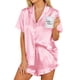 thumbnail image 1 of Conjunto de pijama Ekouaer Silk 95% poliéster 5% spandex para mujer, 1 of 5