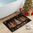 thumbnail image 6 of Hometravel Christmas Holiday Doormat, Washable Floor Mat for Kitchen Bedroom Bathroom, Festive Pattern Welcome Mat for Front Door, Indoor Outdoor Decor, 6 of 6