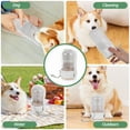 thumbnail image 3 of STRANDCHIC 1Set Portable Dog Water Bottle White Compact Foldable Design for Outdoor Activities Pet Owners 11.4*3.3*3.3In, 3 of 8
