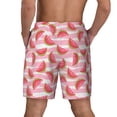 thumbnail image 3 of Kdxio Sweet Watermelon Print Men'S Swim Trunks With Compression Liner 7 Inch Inseam Quick Dry Swim Shorts, 3 of 7