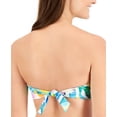 thumbnail image 2 of La Blanca WILD TROPIC Printed Bandeau Bikini Swim Top, US 10, 2 of 2