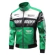 thumbnail image 3 of Chaqueta de cuero estilo Hong Kong para hombre, franjas de diferente Color, diseño de coche de carreras, ropa de motocicleta, nuevo modelo transfronterizo, 3 of 5