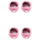thumbnail image 2 of Soidarity 1 par de muñequeras deportivas con soporte para la cintura para hormigas y náuseas, muñequeras de seguridad para el mareo, rosado 2Conjunto, 2 of 6