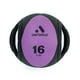 thumbnail image 4 of Balón medicinal Aeromat Dual Grip Power 7,26 kg/9 cm, negro/verde, 4 of 8
