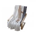 thumbnail image 4 of Retro Soft Flannel Fleece Throw Blanket, View of a Woman in White Looking from Her Back Feminine Fashion Art Illustration Print, Cozy Plush for Indoor and Outdoor Use, 50" x 60", Tan, by Ambesonne, 4 of 6