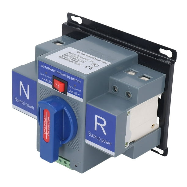 Interruptor de cambio de generador, interruptor de transferencia automática de doble potencia Interruptor de transferencia automática de doble potencia Interruptor de transferencia au