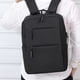 thumbnail image 1 of Mochila de doble hombro con gran capacidad de carga USB para consolas de juegos y accesorios, color negro, 1 of 6