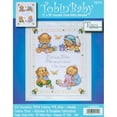 thumbnail image 3 of Tobin T21711 Baby Bears Birth Record Counted Cross Stitch Kit, 3 of 3