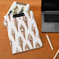 thumbnail image 5 of FORMRS A4 Clipboard Folder with Pen Holder Horizontal Foldable School Office Binder, Brown Ice Cream Pattern, 5 of 9