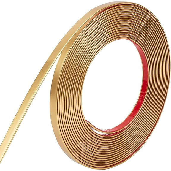 Flexible Mirror Border Decorative Strip Sticky Wall Lines