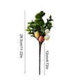 thumbnail image 3 of CQCYD Easter Decorations, Artificial Green Leaves Branch Insert Foam Eggs Rabbits Egg String for Easter Party Home Table Centerpiece Spring Holiday Decoration, 3 of 6