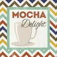 thumbnail image 2 of Studio, Sd Graphics 20x20 Black Ornate Wood Framed with Double Matting Museum Art Print Titled - Chevron Coffee IV, 2 of 4