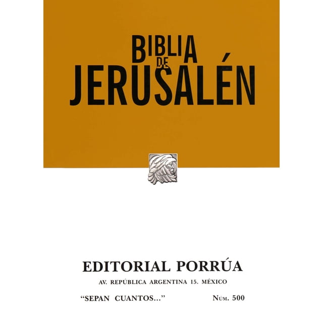 Biblia de Jerusalén Editorial Porrúa 9786070923302