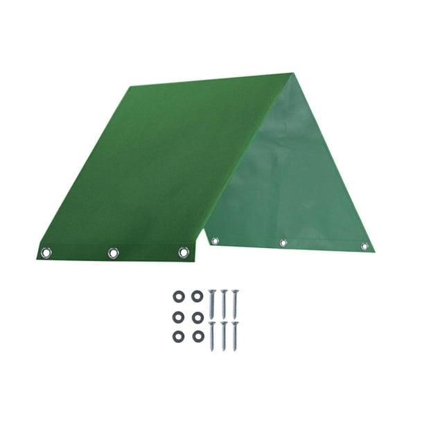 Lona de repuesto para columpio de 90 x 43 pulgadas, tela Oxford 600D, resistente al viento, reutilizable, para niños verde