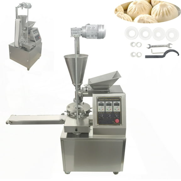 INTBUYING Commercial Automatic Steamed Stuffed Bun Machine Soup Dumplings Maker 100-3000PCS/H