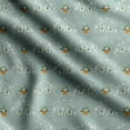 thumbnail image 1 of Soimoi Llama Alpaca Print,Cotton Poplin, Sewing Fabric Sold by The Yard 42 Inch Wide,Sewing Craft Quilting/Quilt Making Fabric, Mint Green, 1 of 5