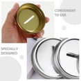thumbnail image 4 of 4 Pcs Mason Jar Piggy Bank Change Storage Jar Lids Sealing Canning Covers Saving Pot Lids, 4 of 6