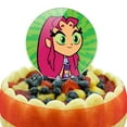 thumbnail image 5 of Acrylic Teen Titans Go! Starfire Cake Topper Party Decoration for Wedding Anniversary Birthday Graduation, 5 of 7